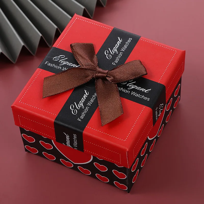 New Bowknot Jewelry Box Bracelet Watch Jewelry Organizer Storage Gift Box High-end Paper Jewelry Packaging Box Caja de relojes - Image 3