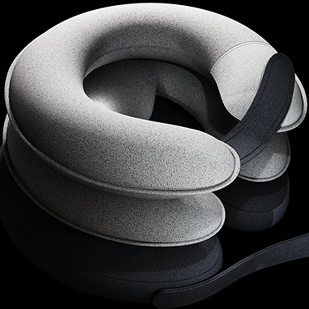 Iatabl Crvical Rlaxation Collar Sparat Iation Pump 3 Tubs Nck Dcomprssion Dvic Pain Rlif Soft for Old_voghion.com