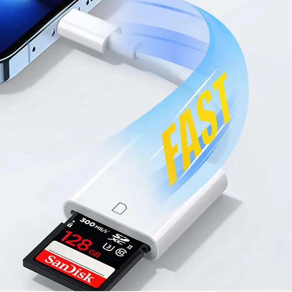 Card reader 4 in 1 OTG Type C for iPad Tablet USB Type C to Smart Memory Card for Xiaomi Huawei