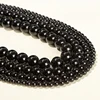 4 6 8 10mm Natural Stone Black Obsidian Bead Polished Round Loose Spacer Bead For Jewelry Making Diy Necklace Bracelet Accessory 2