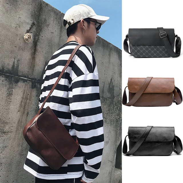 Vintage Leather Messenger Bags Men  Vintage Louis Vuitton Mens Bags -  Vintage Men's - Aliexpress