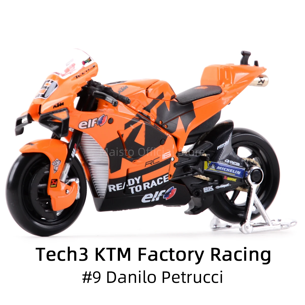 Maisto 1:18 2021 GP Racing Tech3 KTM Factory Racing Die Cast Vehicles Collectible Motorcycle Model Toys 2