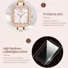 OLEVS 9987 Quartz Fashion Watch Square dial Stainless Steel 2