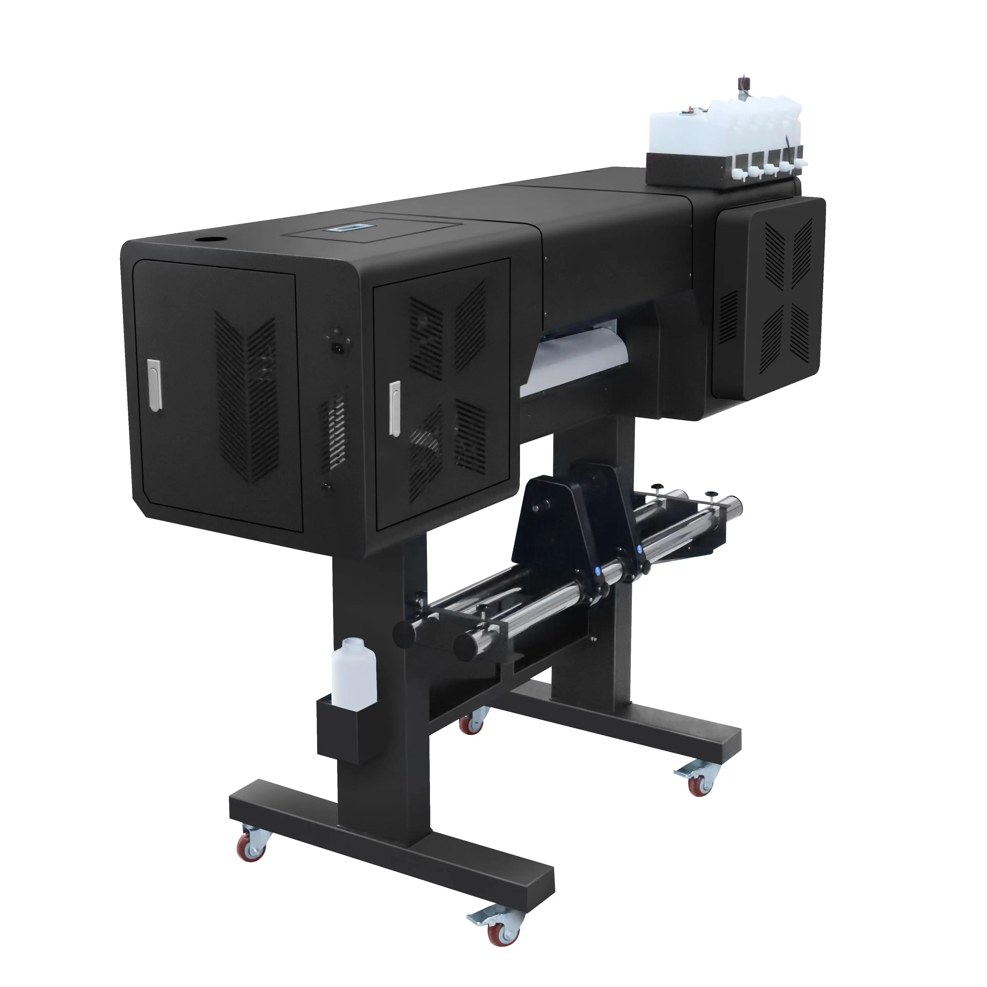 24인치 DTF 프린터 호손 소프트웨어 XP600/I3200A1 헤드 60cm DTF 프린터 및 쉐이킹 드라이어 자동 A1 DTF 잉크젯 플로터