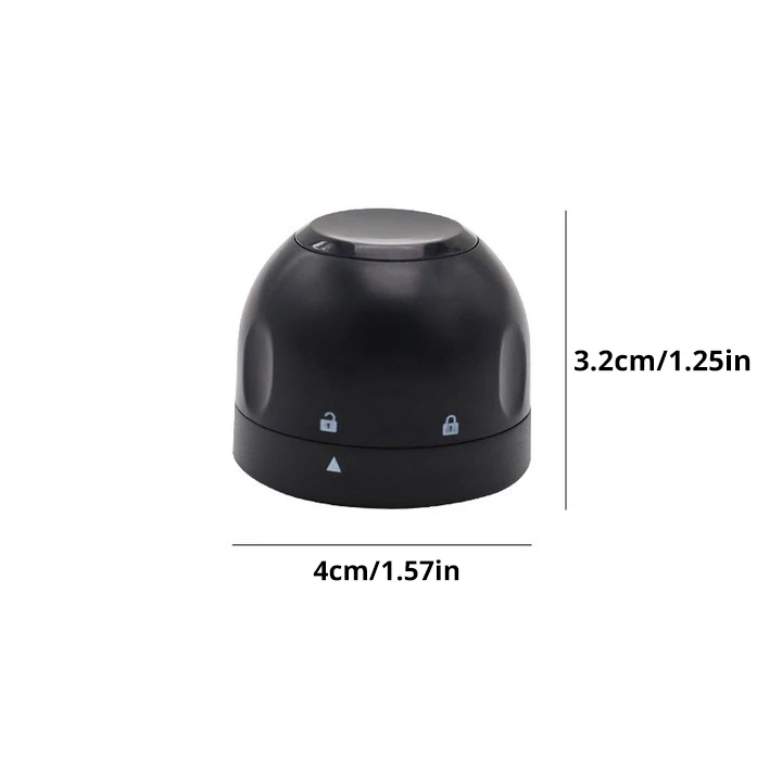 1pc Wine Stopper Domestic Kitchen Sealing Red Wine Bottles Mini Preservation Spin Leak Proof