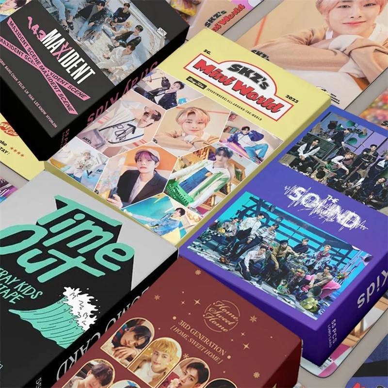 

54 шт./набор, детский мини-альбом в стиле K-POP, коллекция 2023 года