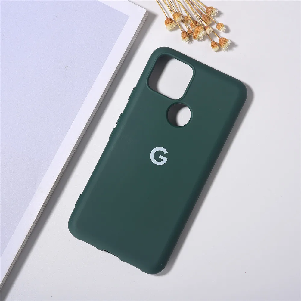 Premium TPU Liquid Silicone Shockproof Back Cover - Soft Protective Shell