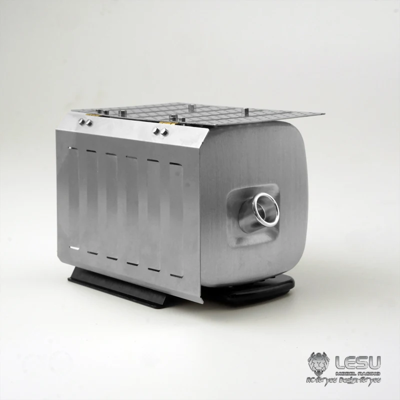 

LESU металлический выхлопной бак 1/14 RC DIY Tamiyay 3363 3348 1851 трактор грузовик автомобиль уличные игрушки TH11434
