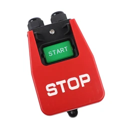 Heavy - Duty Emergency Stop Switch with Red Cover (1pc)