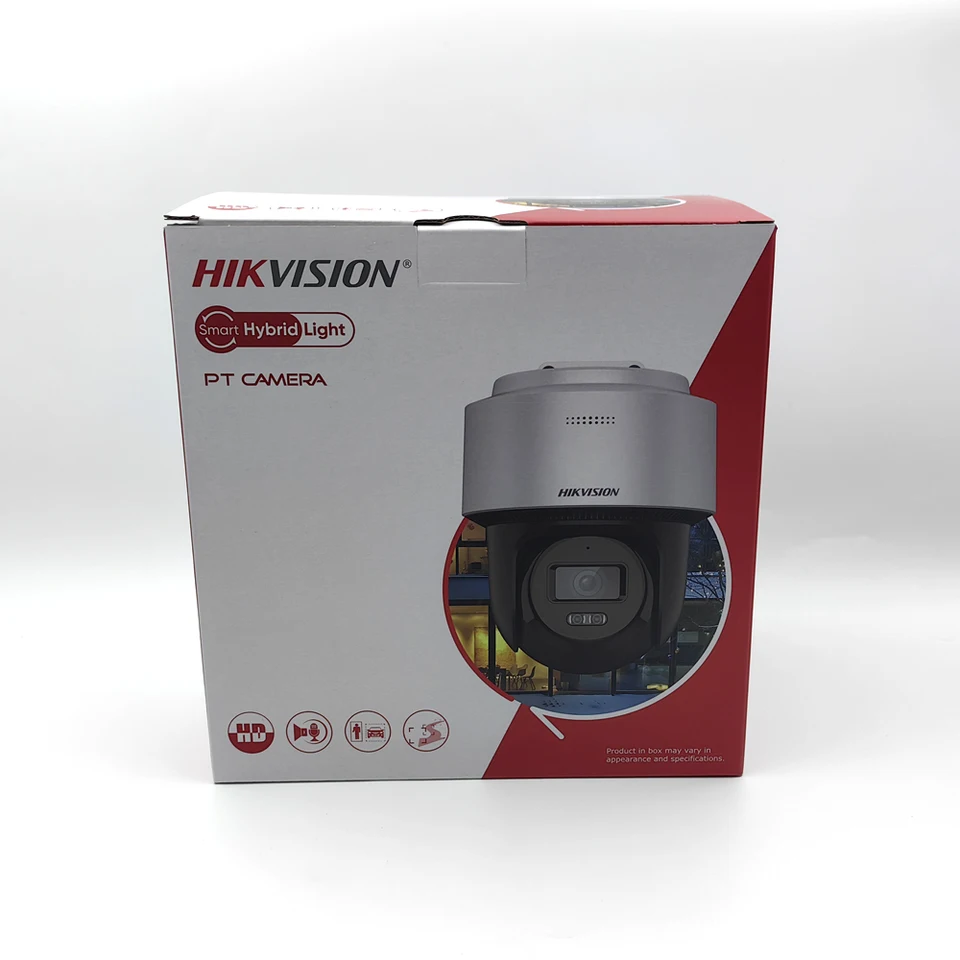 Hikvision DS-2DE2C400MWG/W 4MP ColorVu Smart-Light WiFi PT Camera – 2-Way Audio, Auto-Tracking