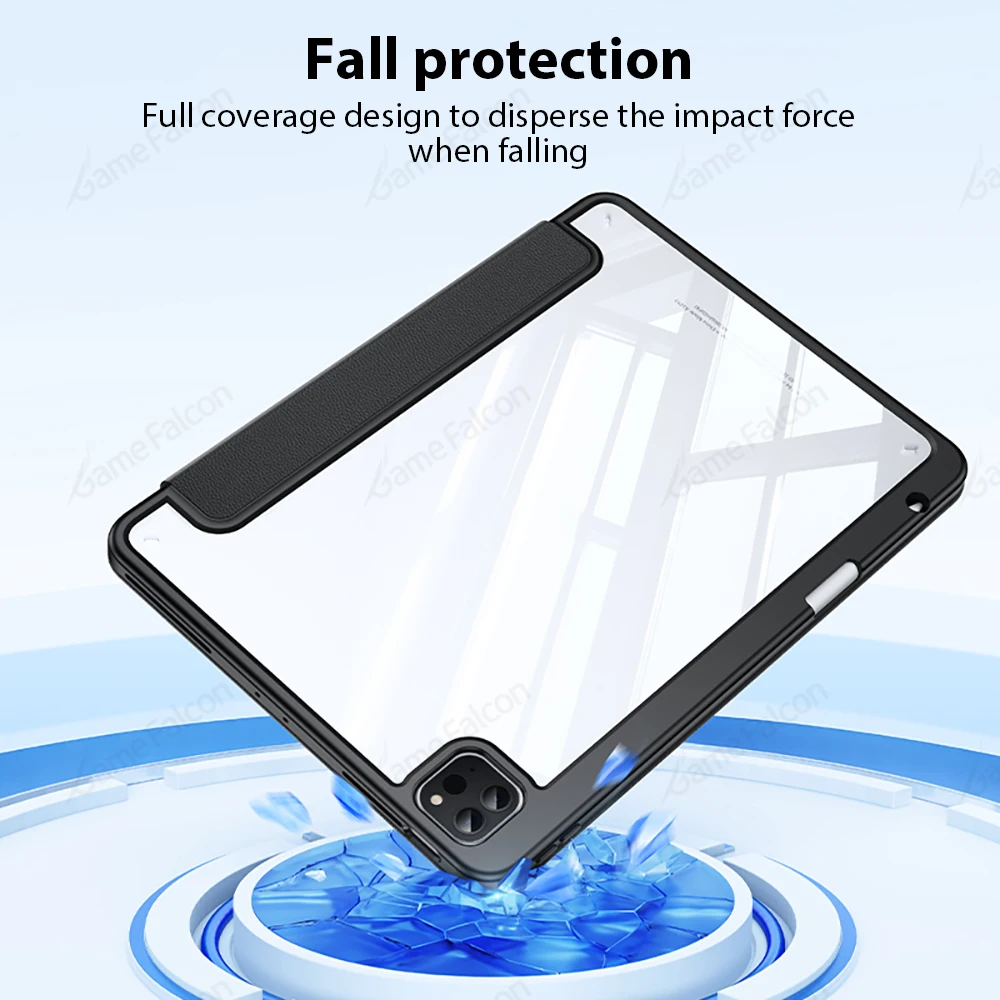 Ipad Case For Ipad Pro 11th 13 M4 12.9 A16 2025 10 9 10th 9th Air 11 5 4 3 M2 M3 Mini 6 7