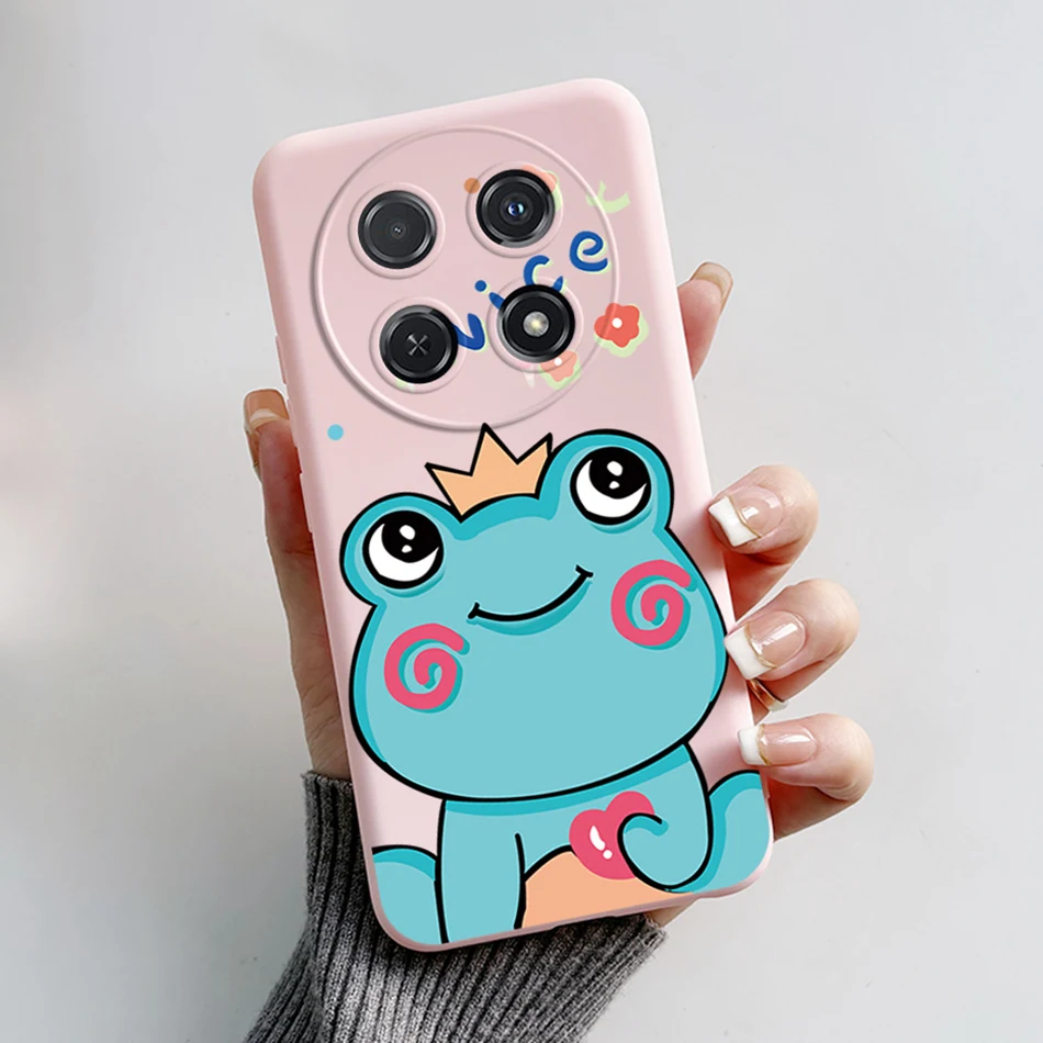 Cute Cartoon Cat Silicone Back Cover - Soft Protective Case