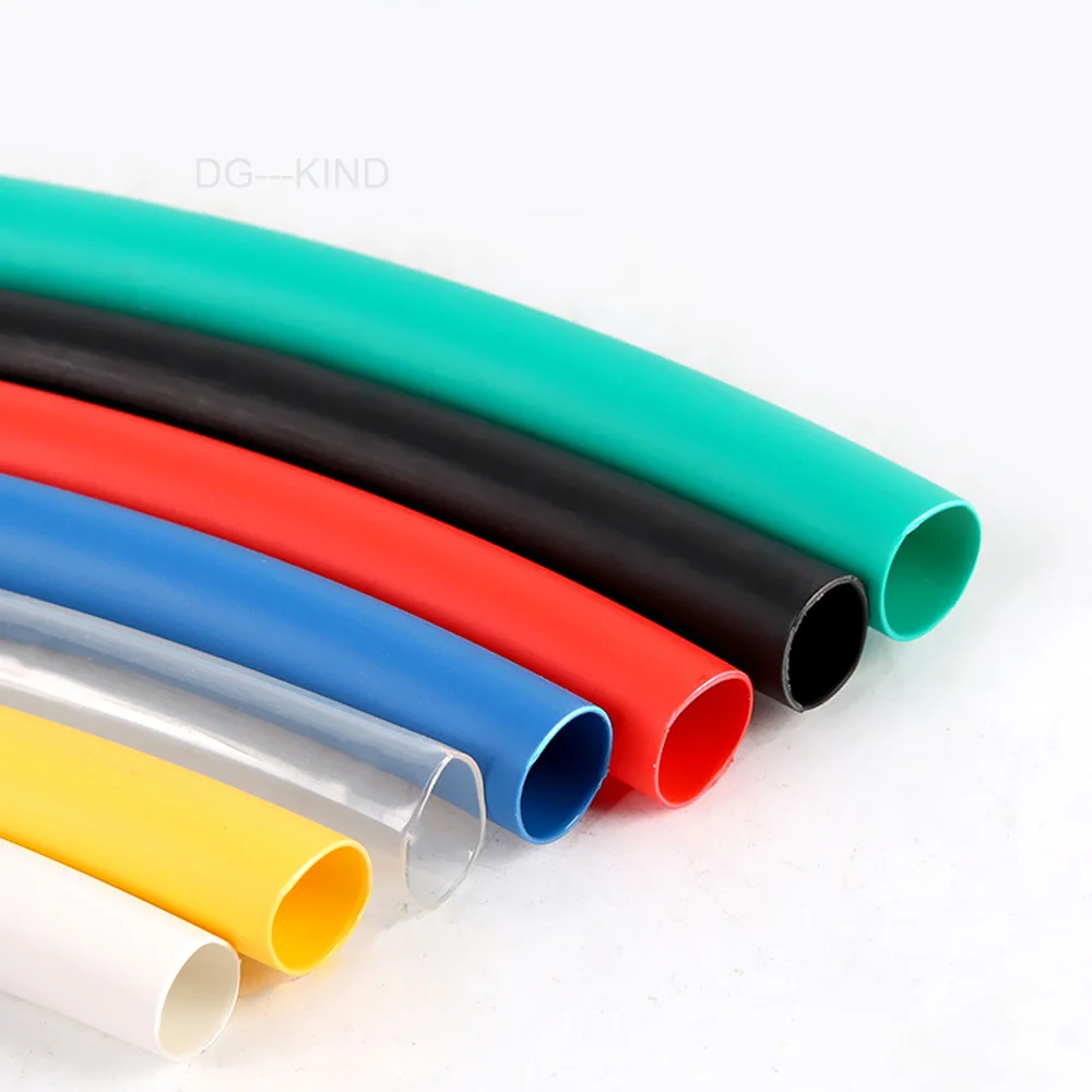 

1/2/5/10/20m Heat Shrink Tube Diameter 10/11/12/13/14/15mm 2:1 Electric Sleeving Cable Wire Heatshrink Tube All Color