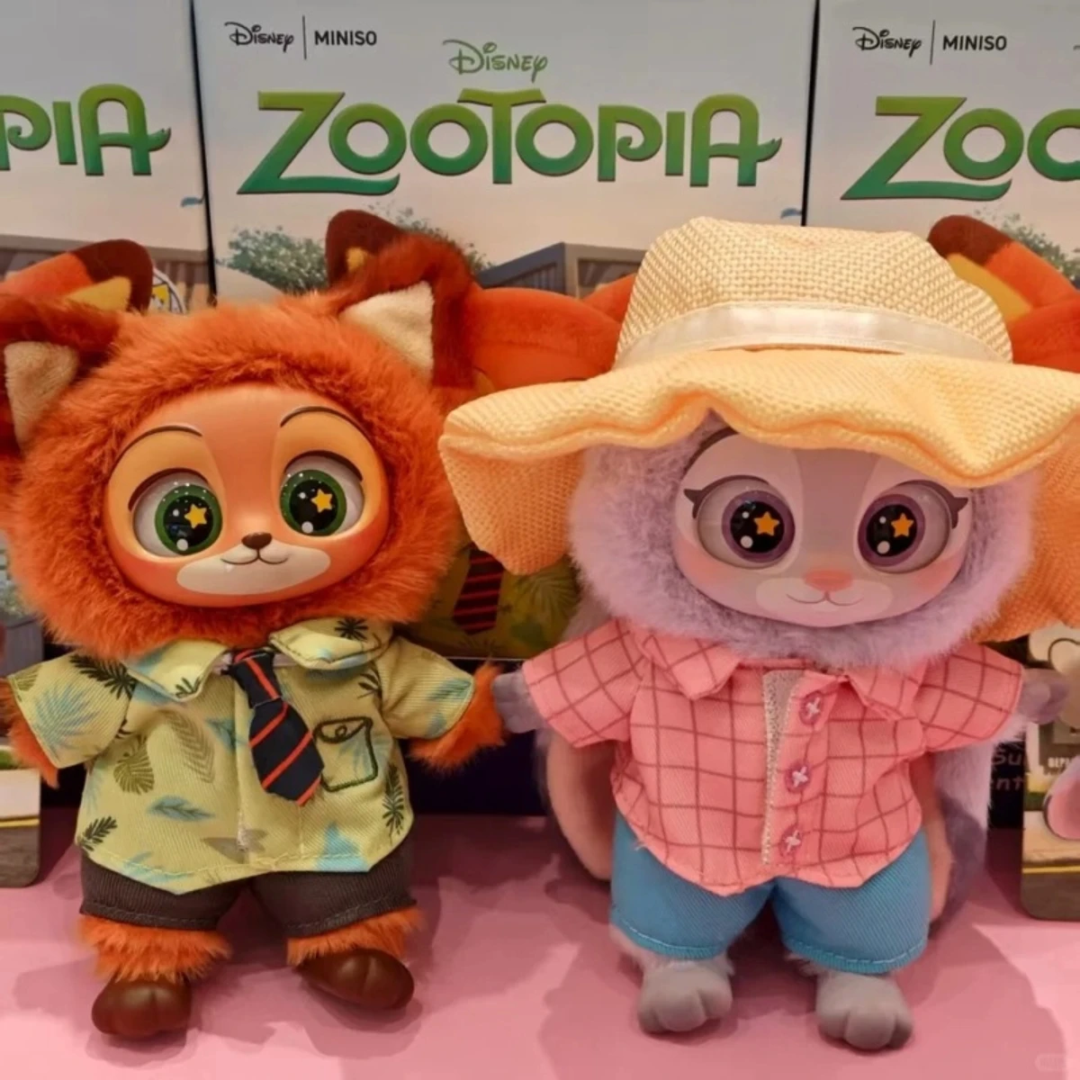 miniso zootopia ニック ジュディ ベルウェザー 4点セット miniso