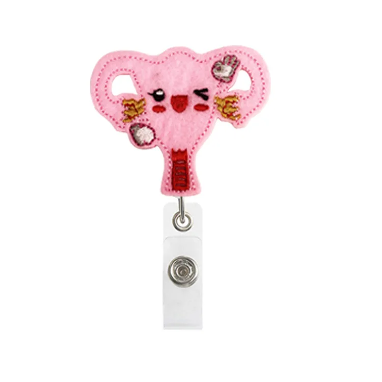 1PCS Cute Brain Badge Reel Retractable Nurse Badge Holder Nursing Name  Badge Holder for Women Nurse - AliExpress