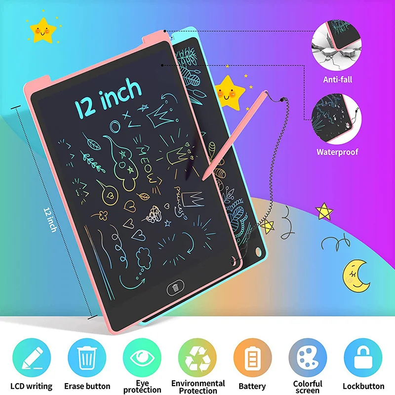6.5 인치 그리기 태블릿 LCD 화면 쓰기 태블릿 디지털 그래픽 태블릿 전자 필기 패드 장난감