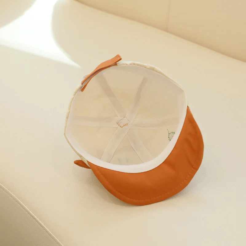 Hello Dinosaur Baby Peaked Hat Cute Cartoon Kids Duck Tongue Hat Boys Girls Short Brim Baseball Hats Children Sunshade Visors 모자 5