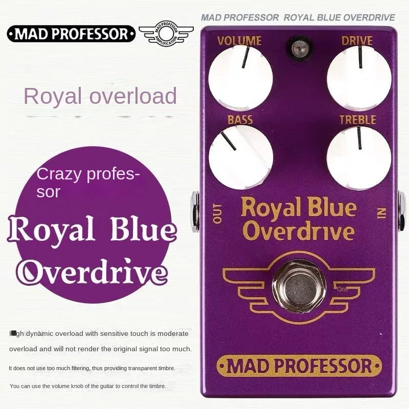 

Mad Professor Electric Guitar Royal Overload Stompbox Blue Overdrive