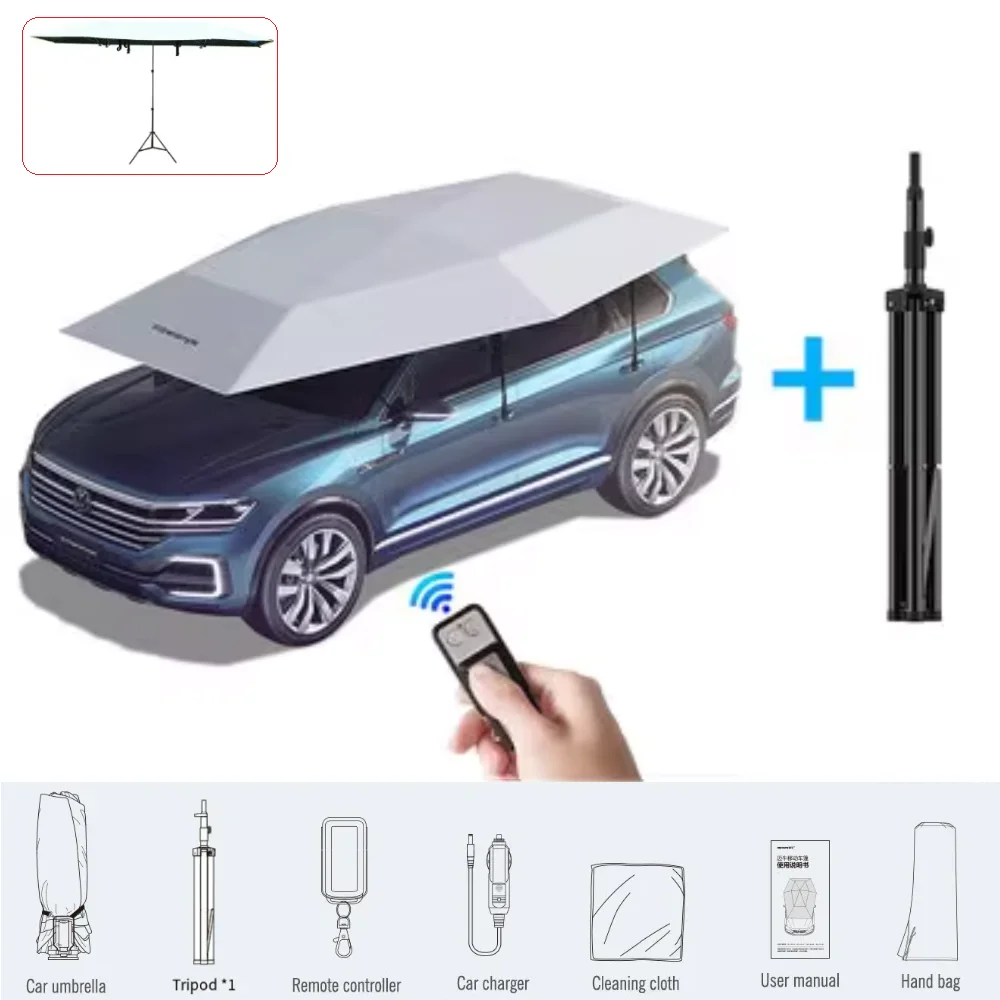 سيارة مظلة شبه التلقائي المظلة خيمة السيارات الذكي...