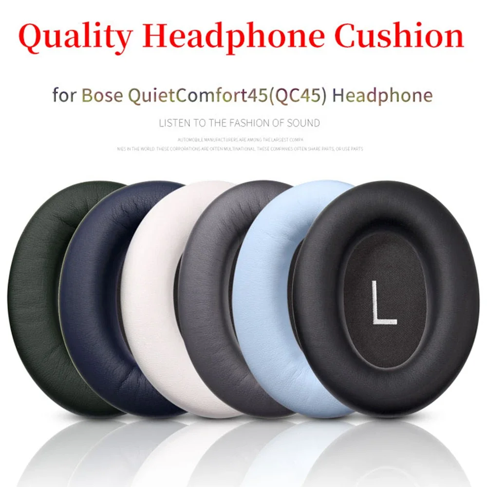 Cuscinetti Auricolari Per Bose Qc45 Cuscino Per Cuffie Quietcomfort 45 Cuscinetti In Schiuma Per Cuffie Cuffie In Spugna