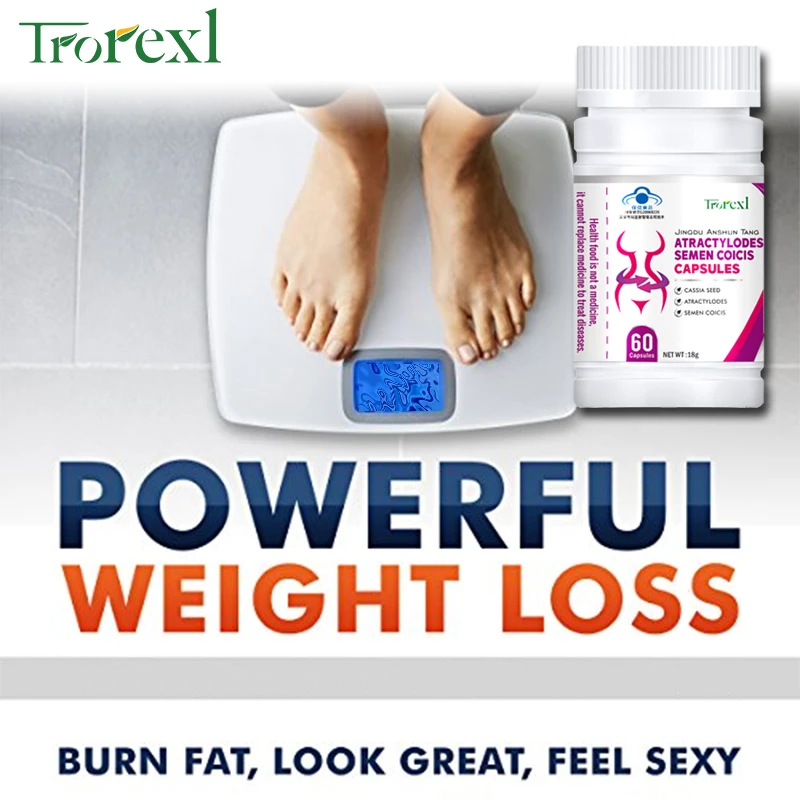 Natural Cassia Seed & Coix seed Pills Detox Slim Metabolism Booster Burn Fat Herbal Vegan NO SIDE EFFECT