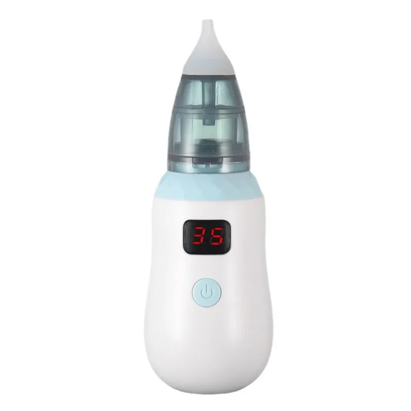 Electric Baby Nasal Aspirator Electric Nose Cleaner Sniffling Equipment Safe Hygienic Nose Snot Cleaner for Newborns