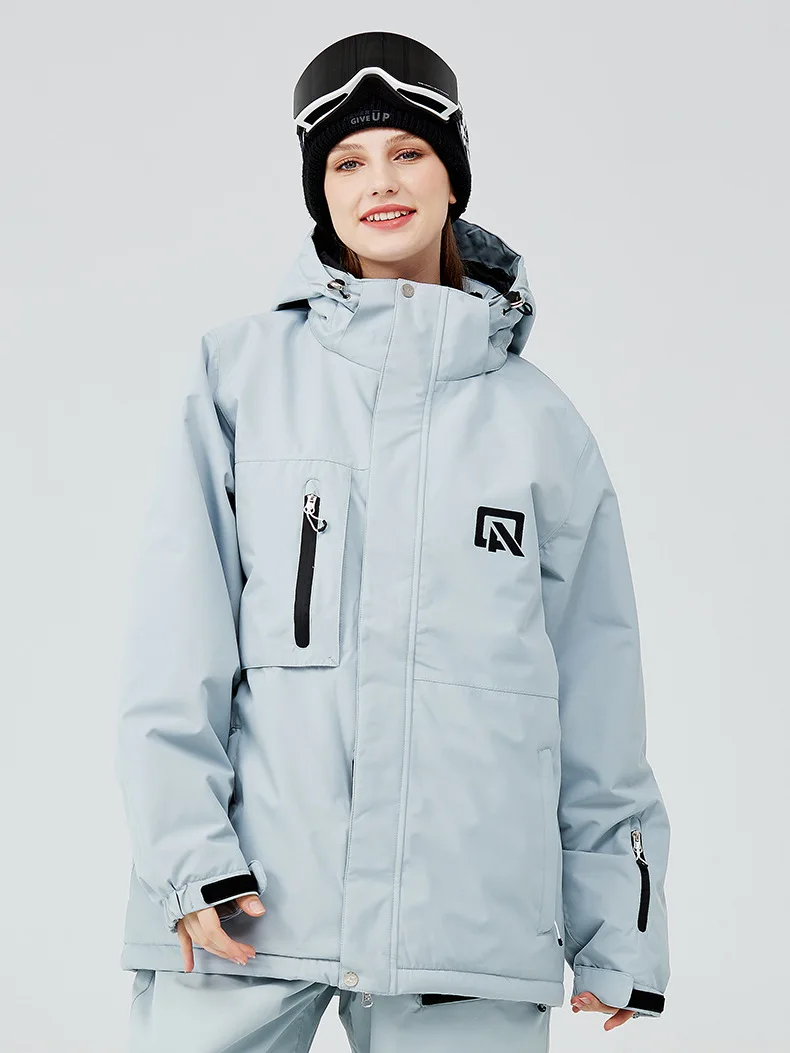 

Ski Jacket for Men and Women, Waterproof, Windproof, Breathable, Super Warm, Snow Coat,-30 Degrees Skiing and Snowboarding Jacke