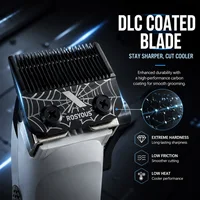 Tondeuse à cheveux professionnelle ROSYOUS 888C, 8000 tr/min, lame DLC, chargeur externe, moteur sans balais à rotor externe, tondeuse à cheveux pour hommes 2