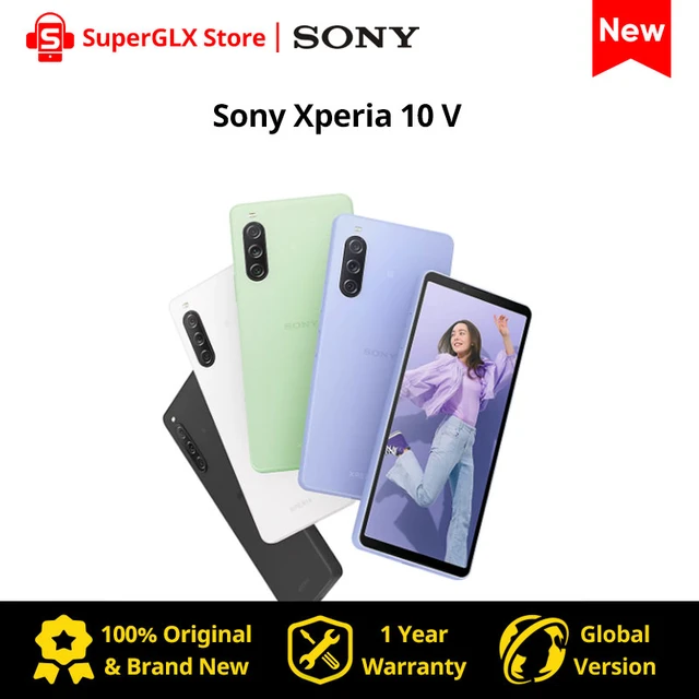 2023 Original Sony Xperia 10 V 5G Snapdragon 695 5G Factory Unlocked 6.1”  4K OLED Display 5000mAh Battery Android 13 - AliExpress