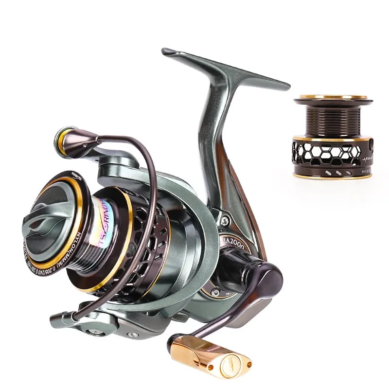 tsurinoya-2-spool-spinning-fishing-reel-jaguar-1000-2000-3000-185g-6kg-max-carbon-drag-carp-saltwater-reel-bass-pike-wheel