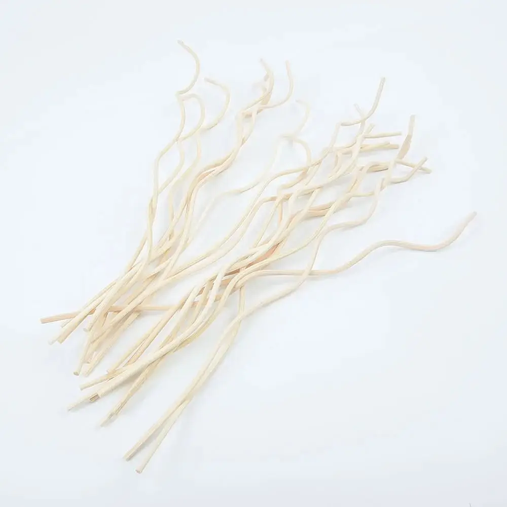 Long Wavy Diffuser Stick Reed Fragrance Home Fragrance Air Freshener Rattan Black Coffee 28CM Replacement Refill Sticks 20Pcs reed diffuser stick fragrance diffuser refill stick aroma diffuser sticks