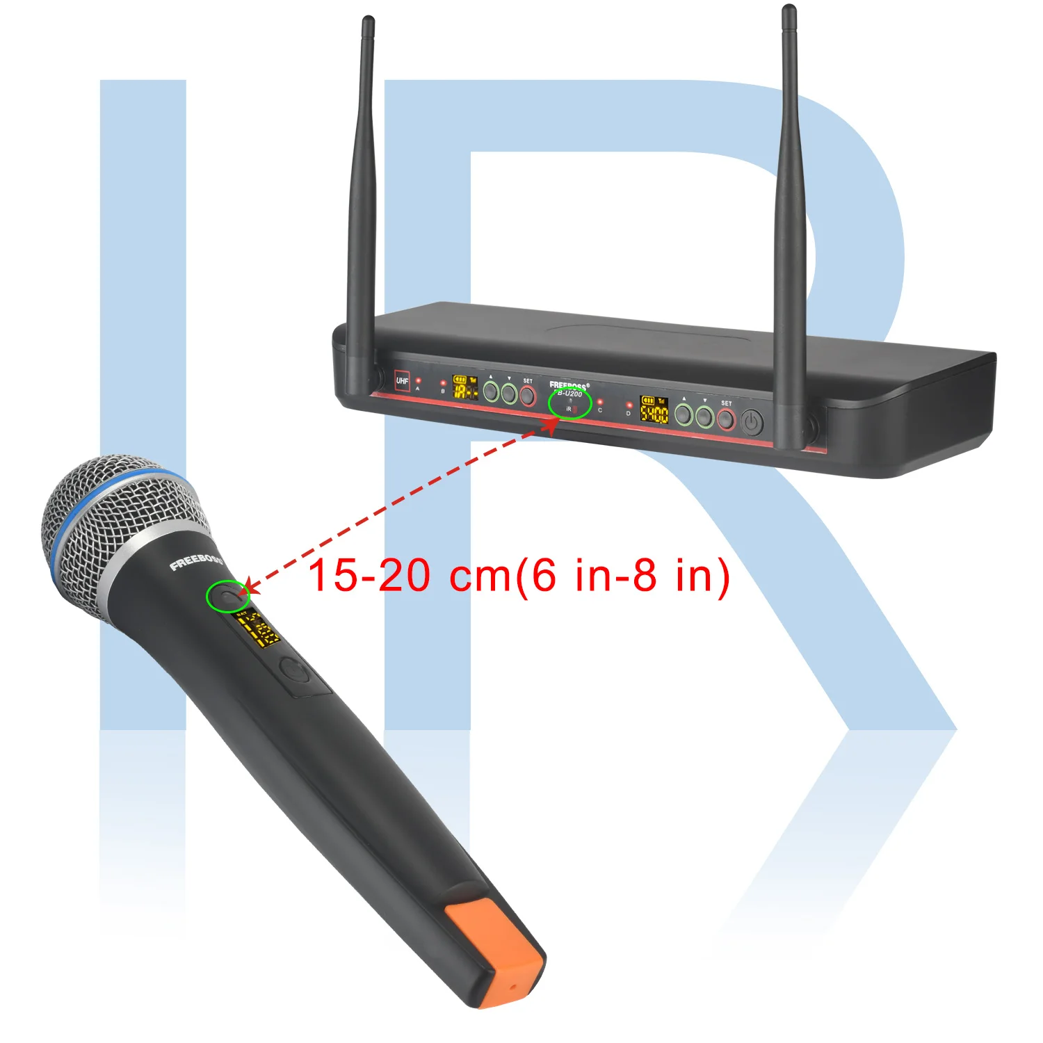FREEBOSS 4 ä  ũ, öƽ ̽ ,  , 500MHz IR UHF  ī̵ ۽ű,  FB-U200