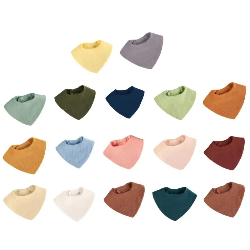 

Baby Burp Cloth Scarves with 6 Layers Baby Saliva Towel Scarves Soft & Absorbent