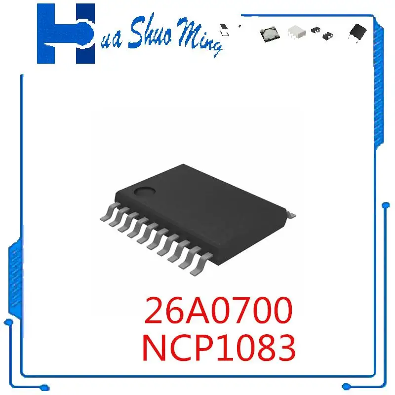 

2Pcs/Lot 26A0700 PCF7926ATT/C1AC0700 NCP1083 TSSOP20