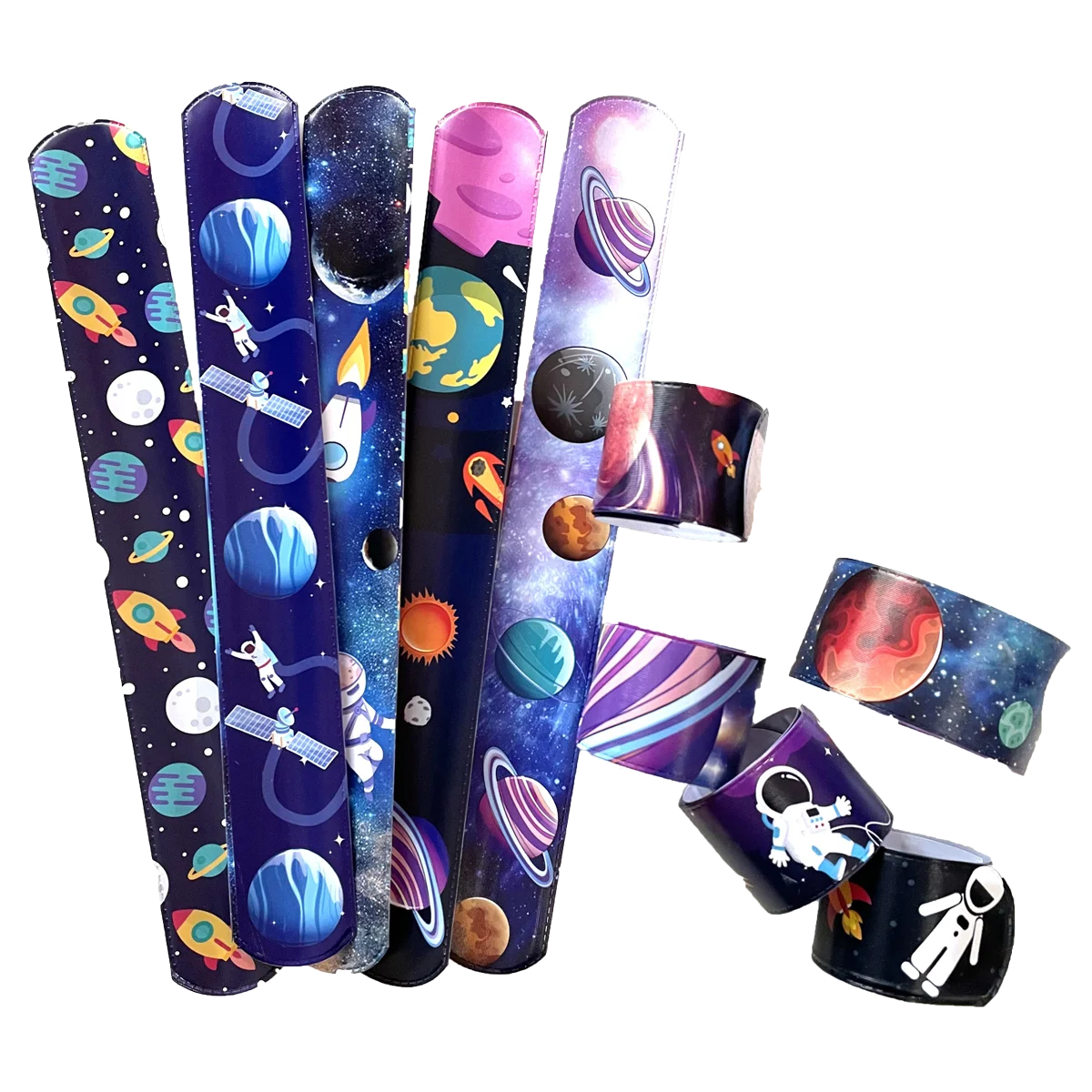 10Pcs Planet Bracelet cChildren's Favorite Gift Surprise Party Wrist Decoration Children's Day Gift Astronaut