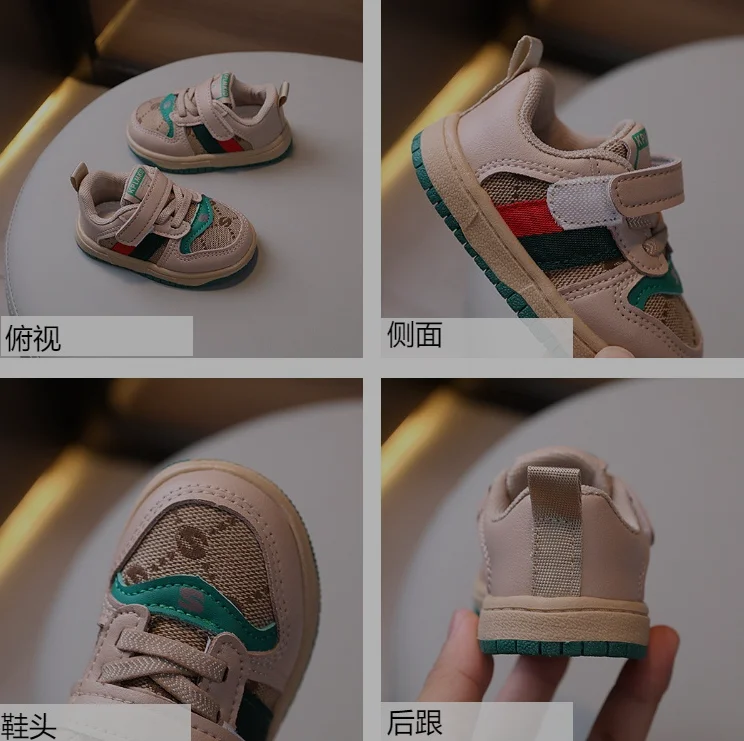 Baby Casual Sport Shoes Spring Autumn New Toddler Sneakers Infant Shoes Soft Soles Breathable Mesh Baby Boy Girl Sneakers 4
