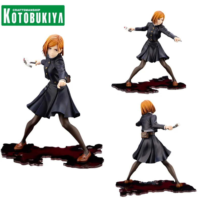 

KOTOBUKIYA Jujutsu Kaisen Anime ARTFX J Kugisaki Nobara Original Action Figures Model Ornaments Doll Toys Gifts for Kids