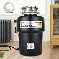Household fully automatic kitchen garbage processor food waste grain sewer crusher intelligent shutdown 1