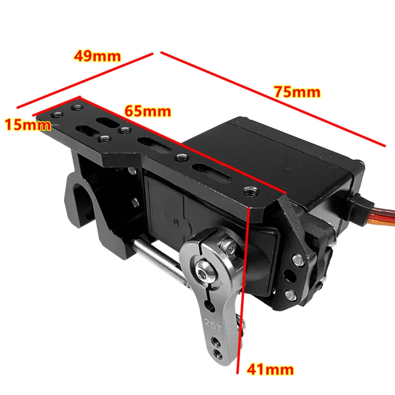 Servo de déverrouillage 25KG.CM pour drone, bateau RC - Compatible récepteur 4.8-6.8V