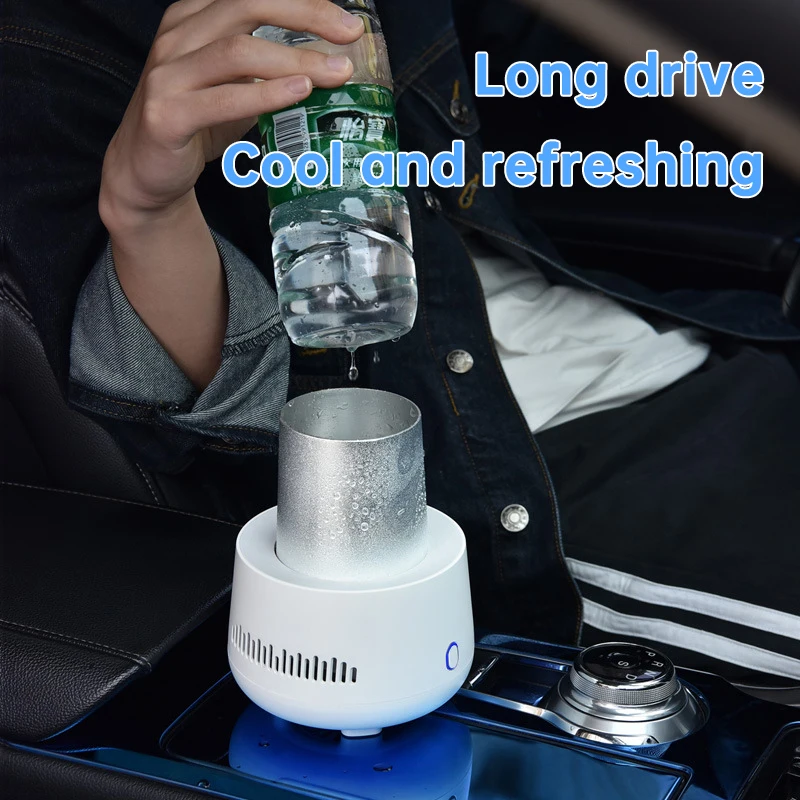 2023 Newest Quick Rrink Cooling Cup - Portable Mini Summer Rapid Drink  Water Coolers, Car Travel Beverage Instant Cup Cooler, Mini Fridge Kettle