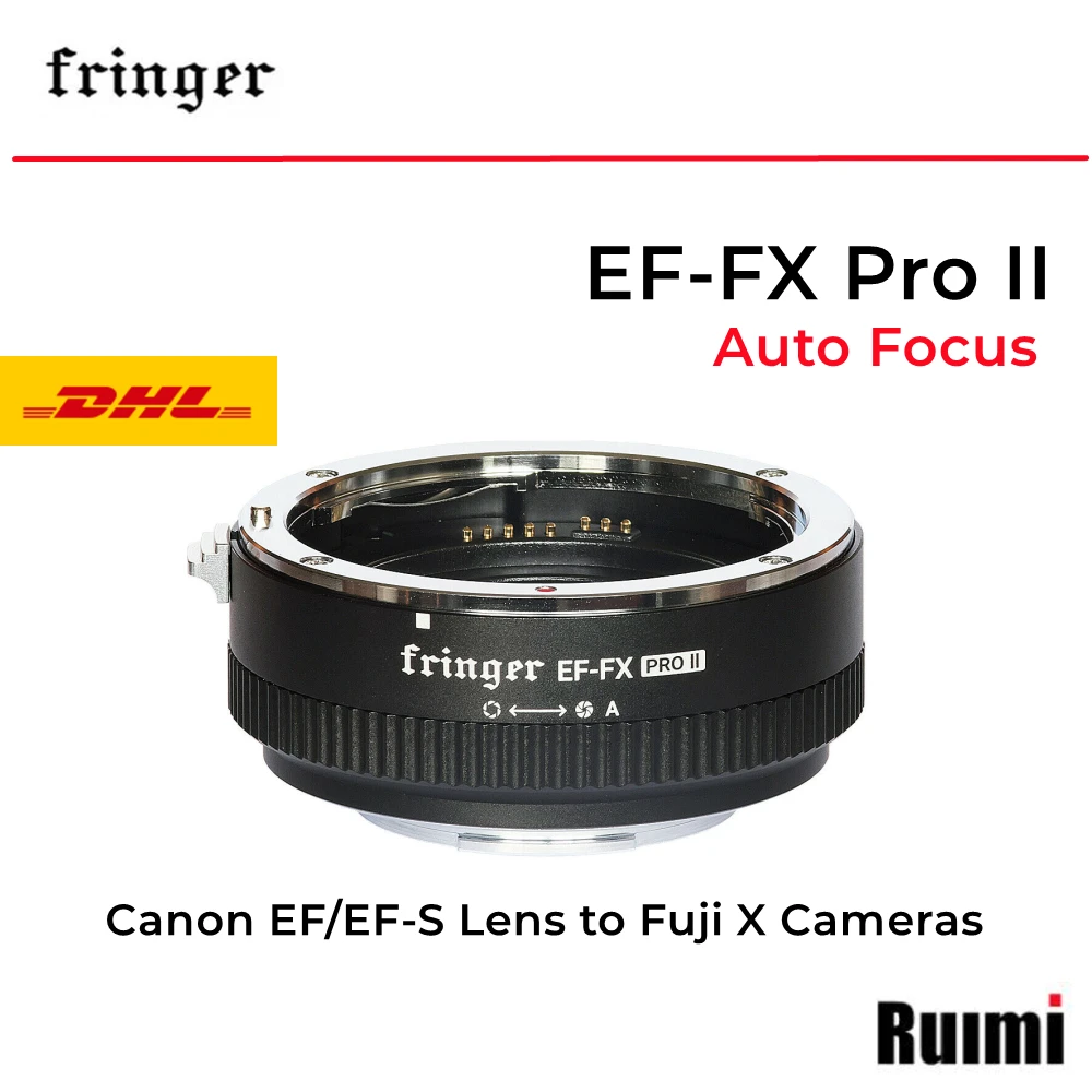 Fringer Ef-fx Pro Ii Auto Adapter Ring For Canon Ef/ef-s Lens To Fuji X-mount Cameras Lens Adapter - AliExpress