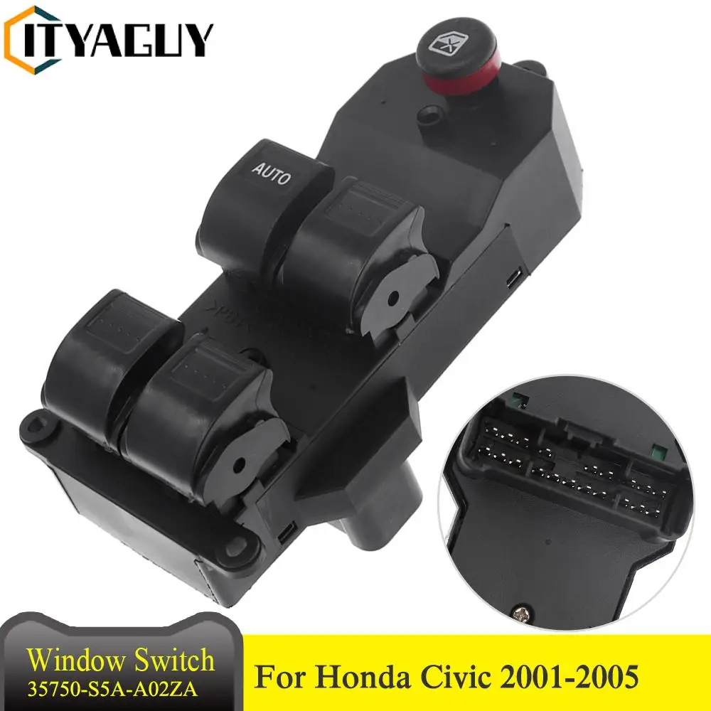 335750s5aa02za Front Left Driver Side Master Electric Power Window