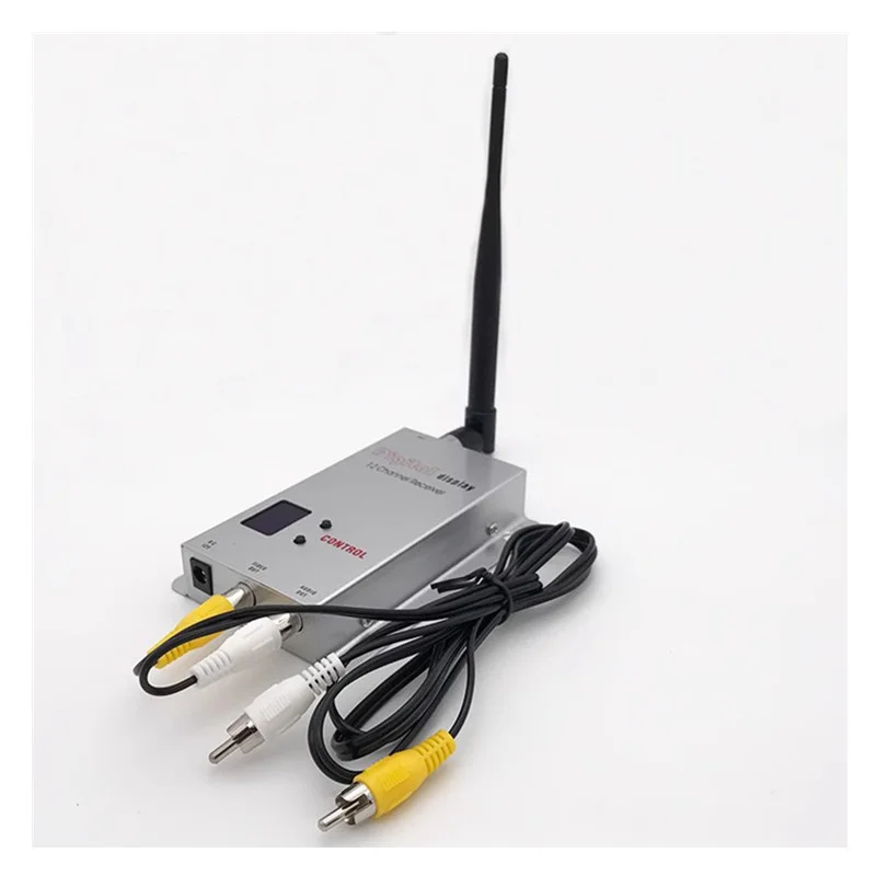 1.2Ghz 1.2G 8CH 1.5W 1500mw Wireless AV Sender TV Audio Video Transmitter Receiver For FPV Quadcopter RC Drone 3