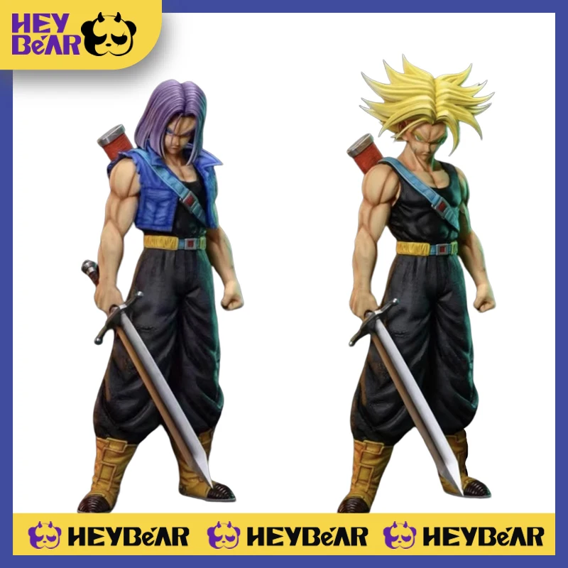 Dragon Ball Z Figuras Anime, Figurinha de Ação Trunks do Futuro, Super  Saiyan PVC Estátua, Modelo Colecionável, Brinquedos de Decoração, Presente