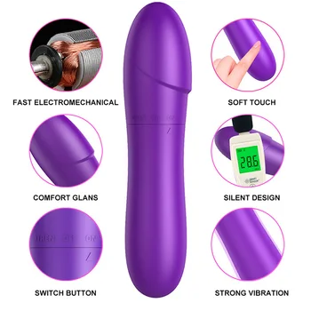 Vibrators Dido Women Sex Toys Anal Vibrator Adult Sex Toys Bullet Vibrator Womens Massage Adult Toy Vibrating Dildo 6