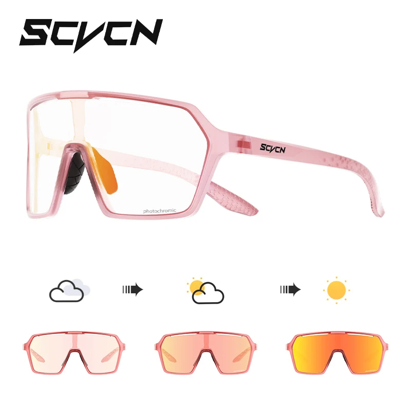 Unisex Photochromic UV400 Cycling & Sports Sunglasses