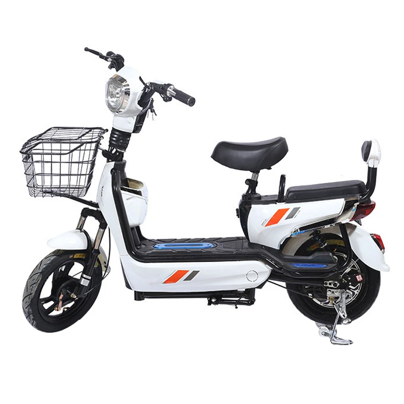 China New Type electric scooter 2 seater 48V 350W Electric City Bike EV bike E Cycle Electric Bicycle without battery