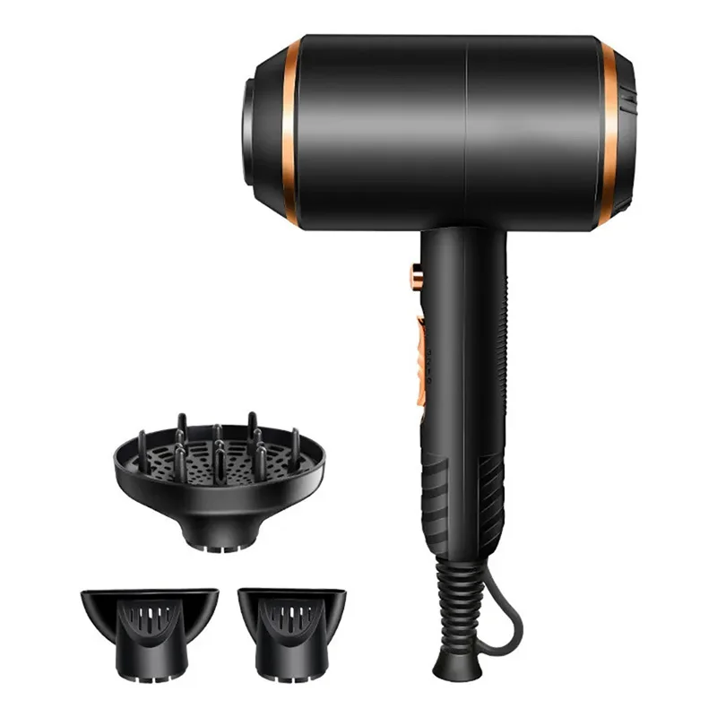 Hair Dryer, 1700W Professional Blow Dryer for Fast Drying, with Hair Dryer Concentrator and Diffuser, 5 Speed and 2 Heat Setting images - 6