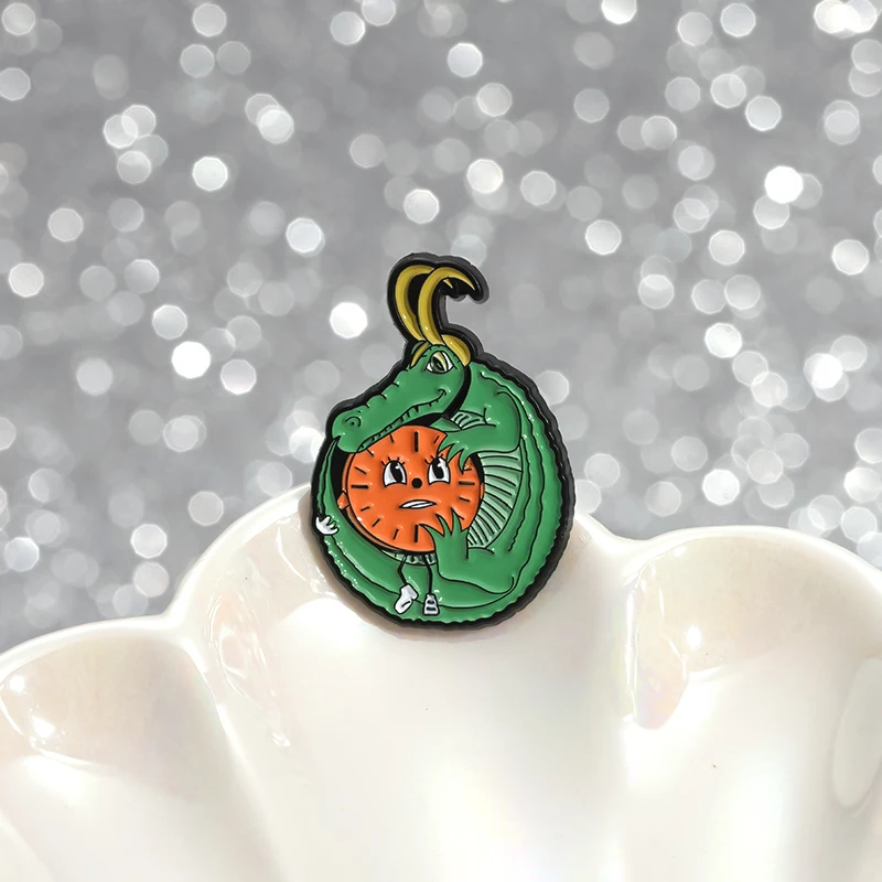 Miss Minutes Emaille Pins Film Abzeichen Brosche Rucksack Jackrt Anstecknadel Kostüm Cartoon Zubehör Schmuck Geschenke für Fans Freunde – Detail 7