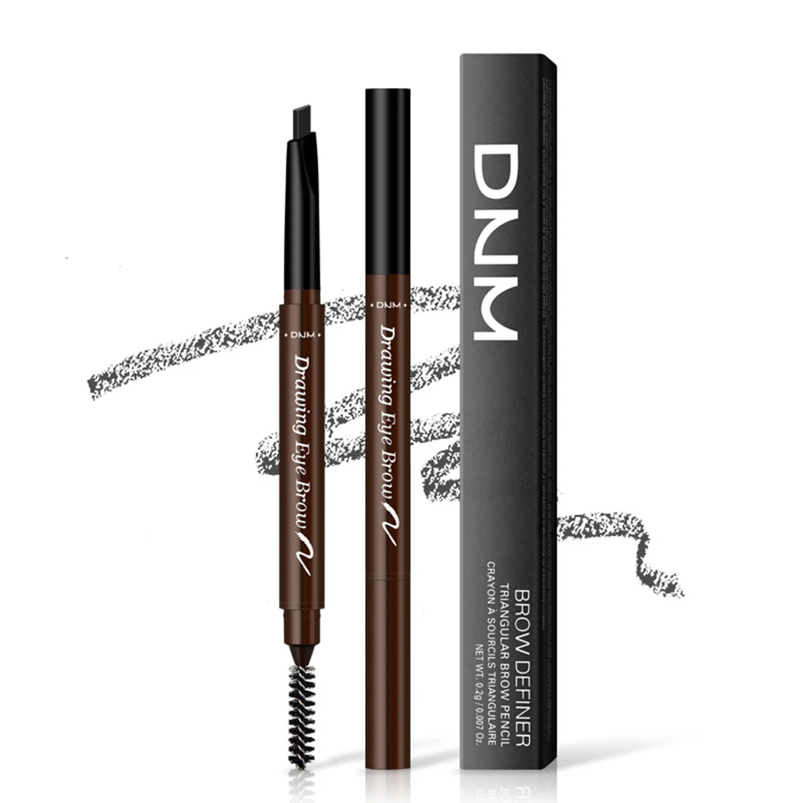 

Natural Colors Eyebrow Pencil Set Waterproof Sweatproof Easy Volumizing for Daily Party Cosplay Makeup